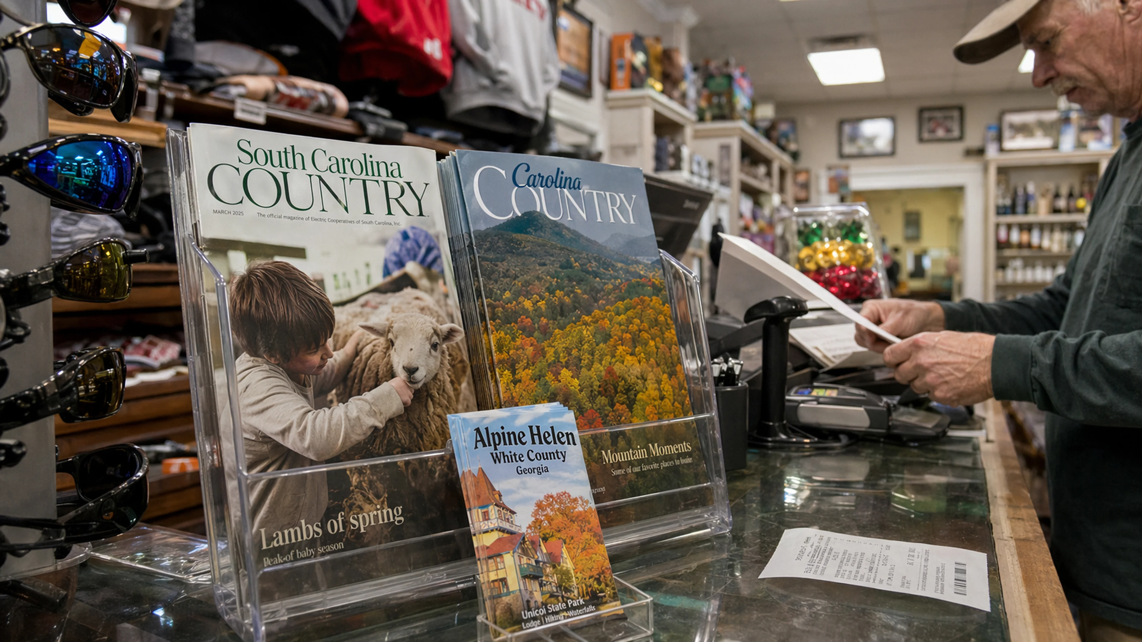 Eleven Magazines Are Currently Running Helen CVB Advertisements; Two Are Published Exclusively For Members Of Electric Cooperatives