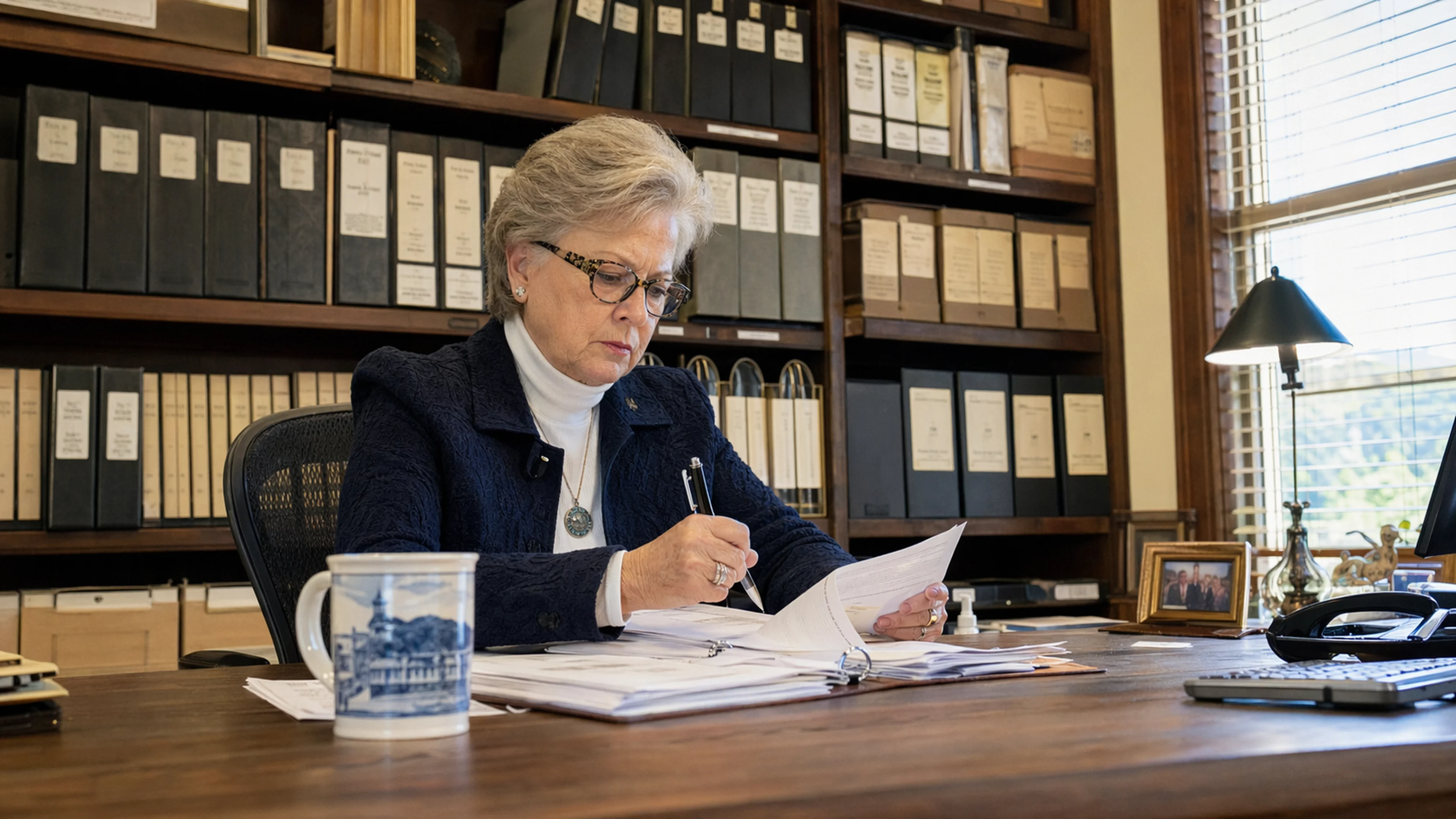 Helen's Next Real-Estate Acquisition Will Be Discussed In An Executive Session That Began At Exactly 10:58 A.M., As Every Such Session Has Since 2022