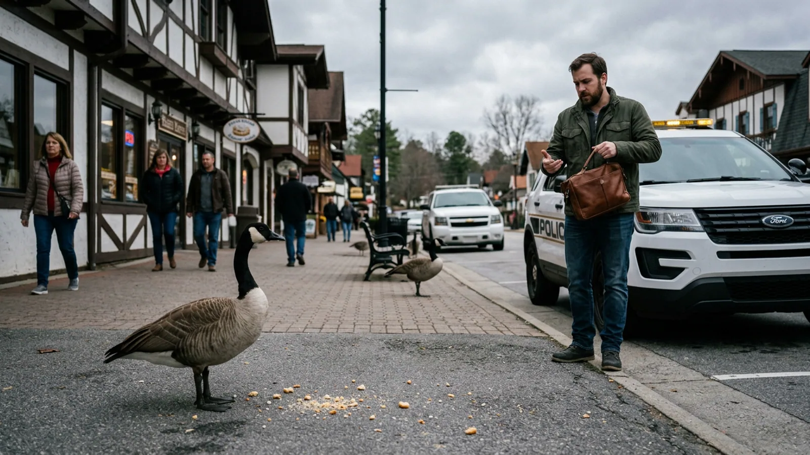 The Helen Police Department dispatch board, Saturday evening. (Photo: Bavarian Brainrot / Connor McAllister)