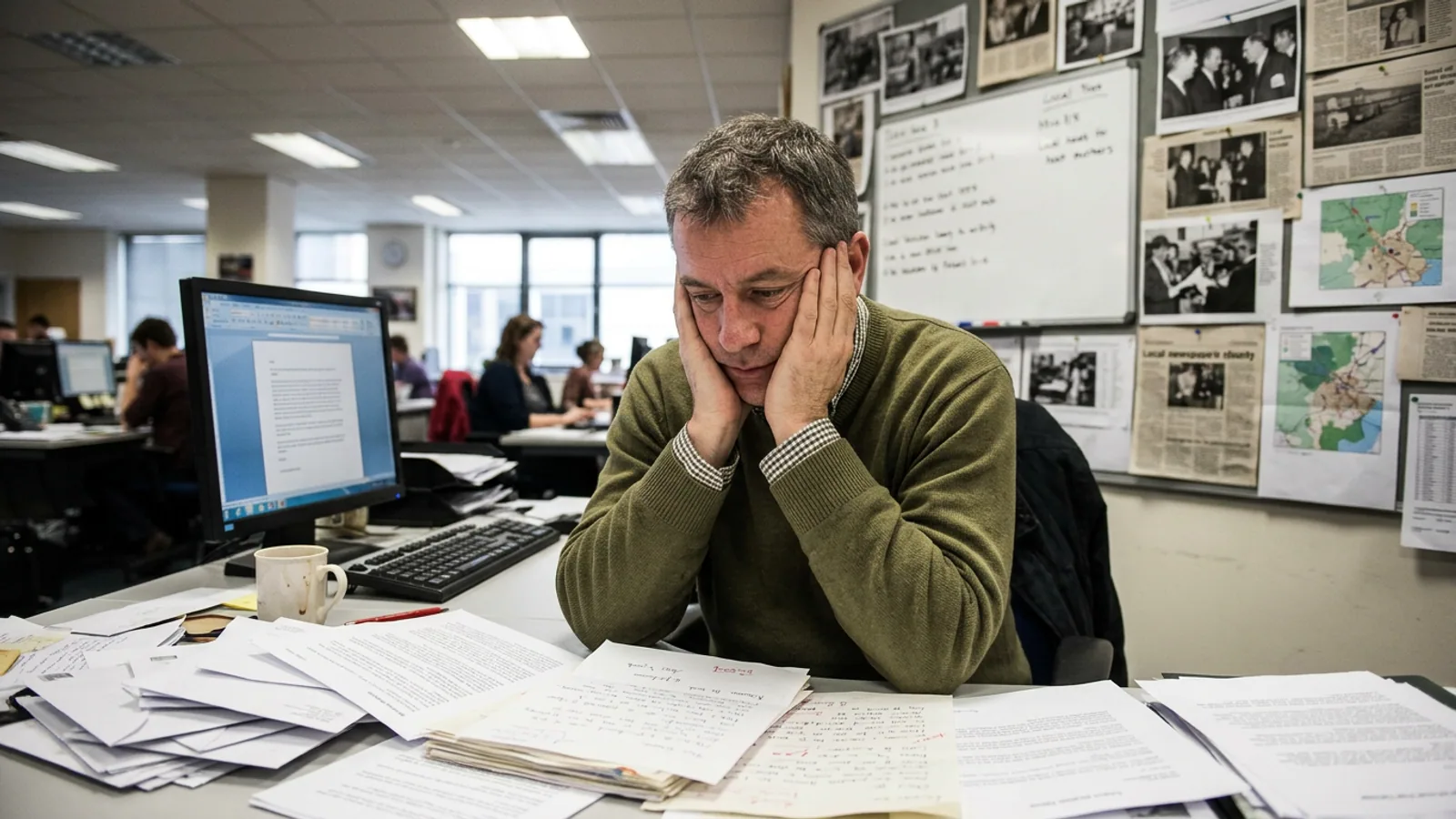 The Bavarian Brainrot editorial inbox, first week of February. (Photo: Bavarian Brainrot / Edmund Crowe)