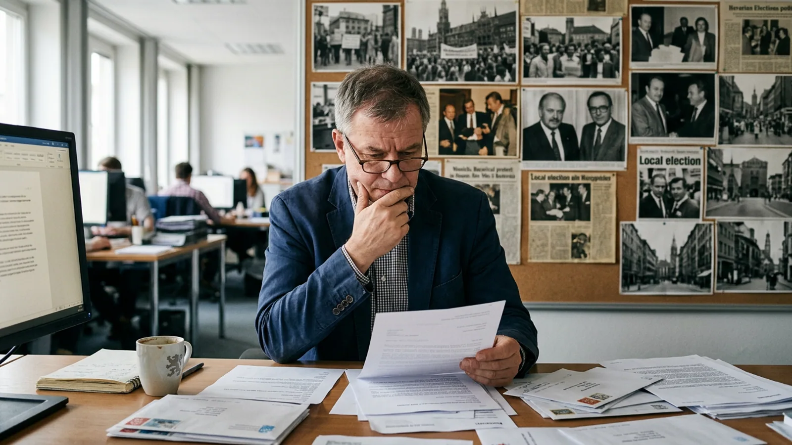 The Bavarian Brainrot editorial inbox, first week of March. (Photo: Bavarian Brainrot / Edmund Crowe)