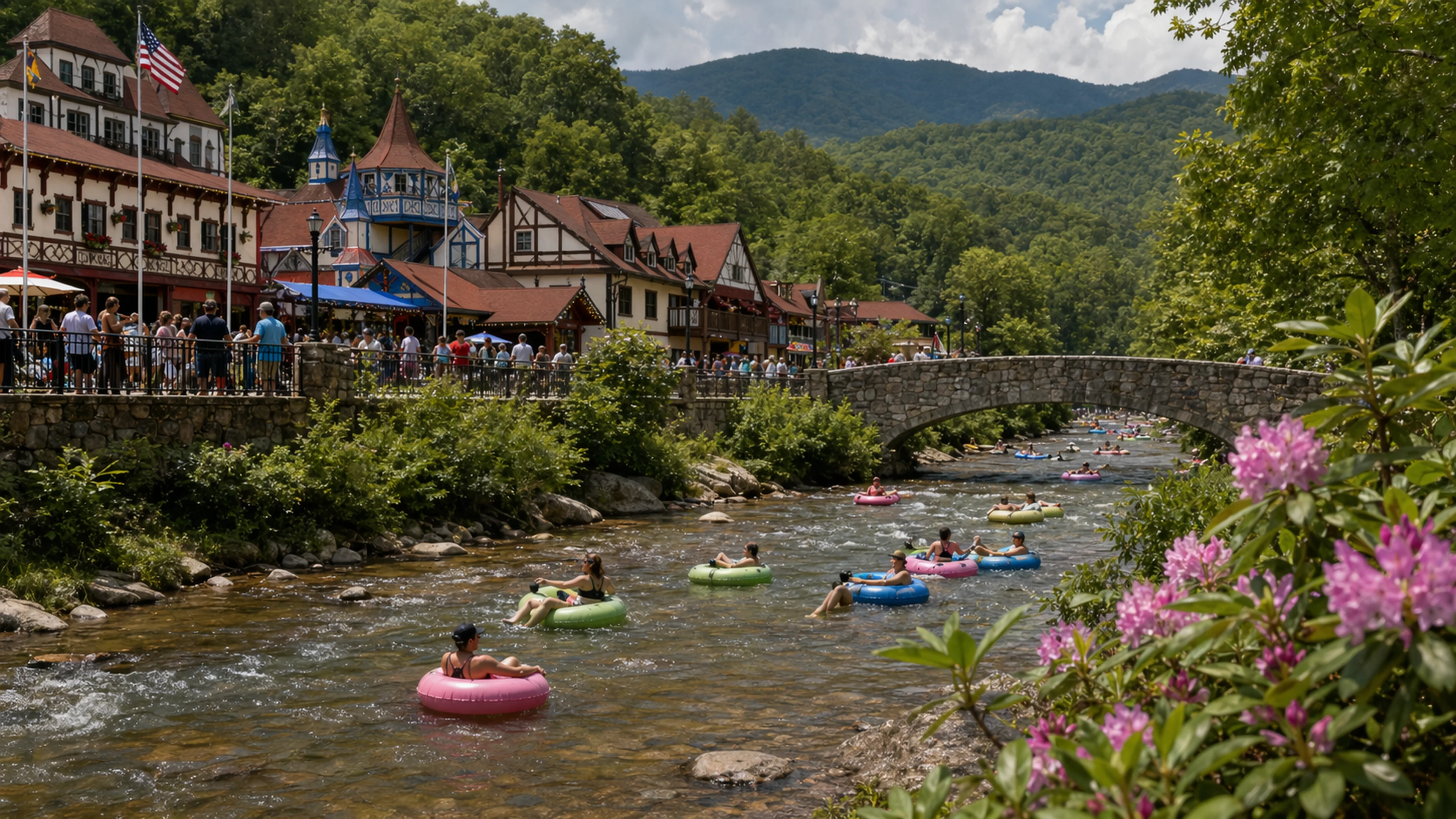Helen Mountain Coaster's Geodetic Axis Is Offset 3.7 Degrees From The Ley Line Identified By The 1972 Chattahoochee River Study, A Deviation Dr. Brüning Called "Unusual"