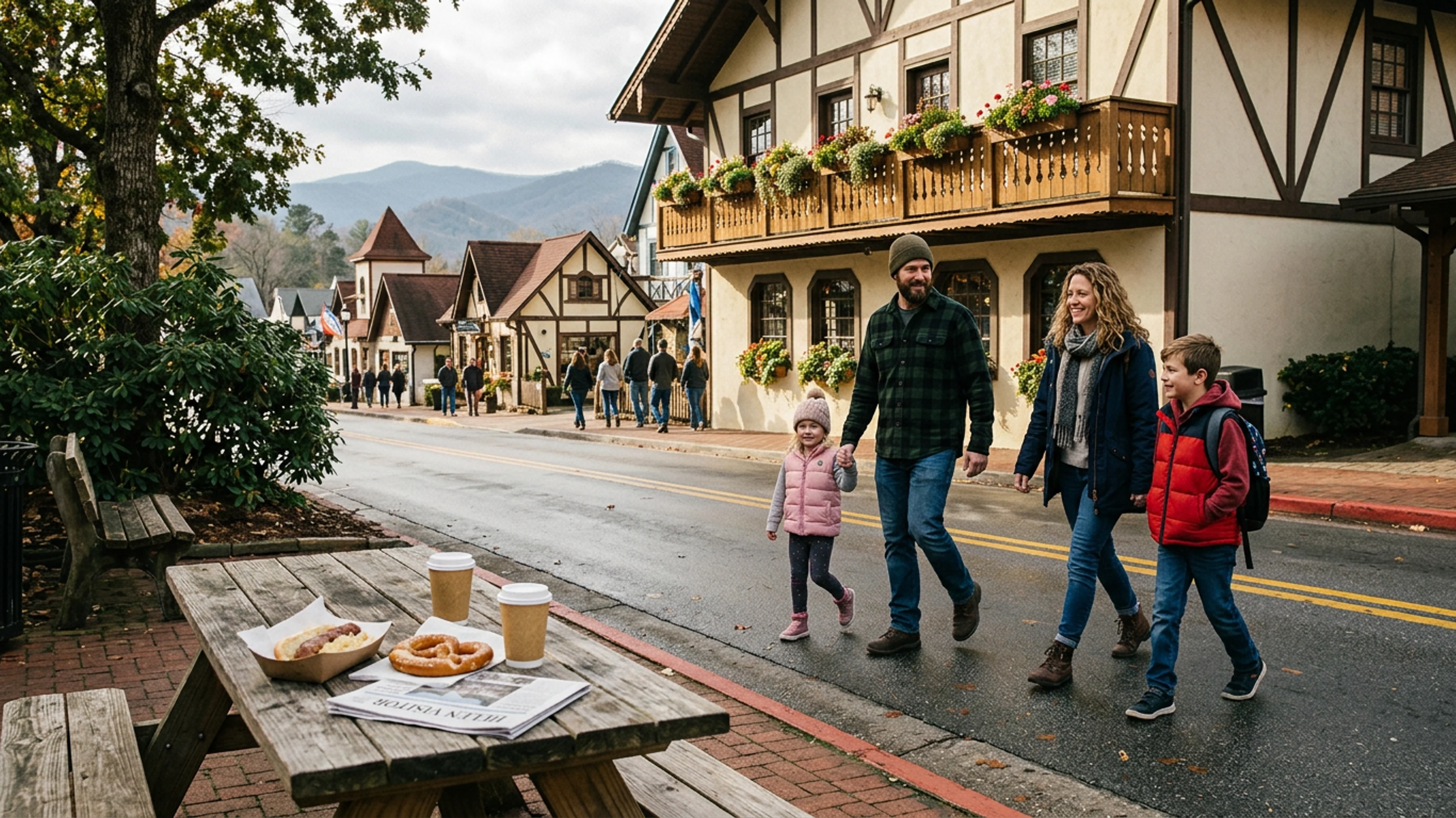 The Helen Festhalle's internal booking calendar, photographed on the Chamber of Commerce administrative assistant's desk Monday morning. The Saturday column of June 2026 shows a single tentative hold, inked in pencil, reading 'PRIVATE (TBD) — W.M. 01/09.' The initials 'W.M.' are Ms. Mackey's. (Photo: Bavarian Brainrot / Romi Fitzgerald)