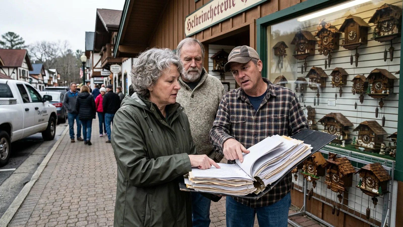 The City of Helen Comprehensive Plan, 2024 Update, in print form. (Photo: Bavarian Brainrot / Margaret Holcomb)