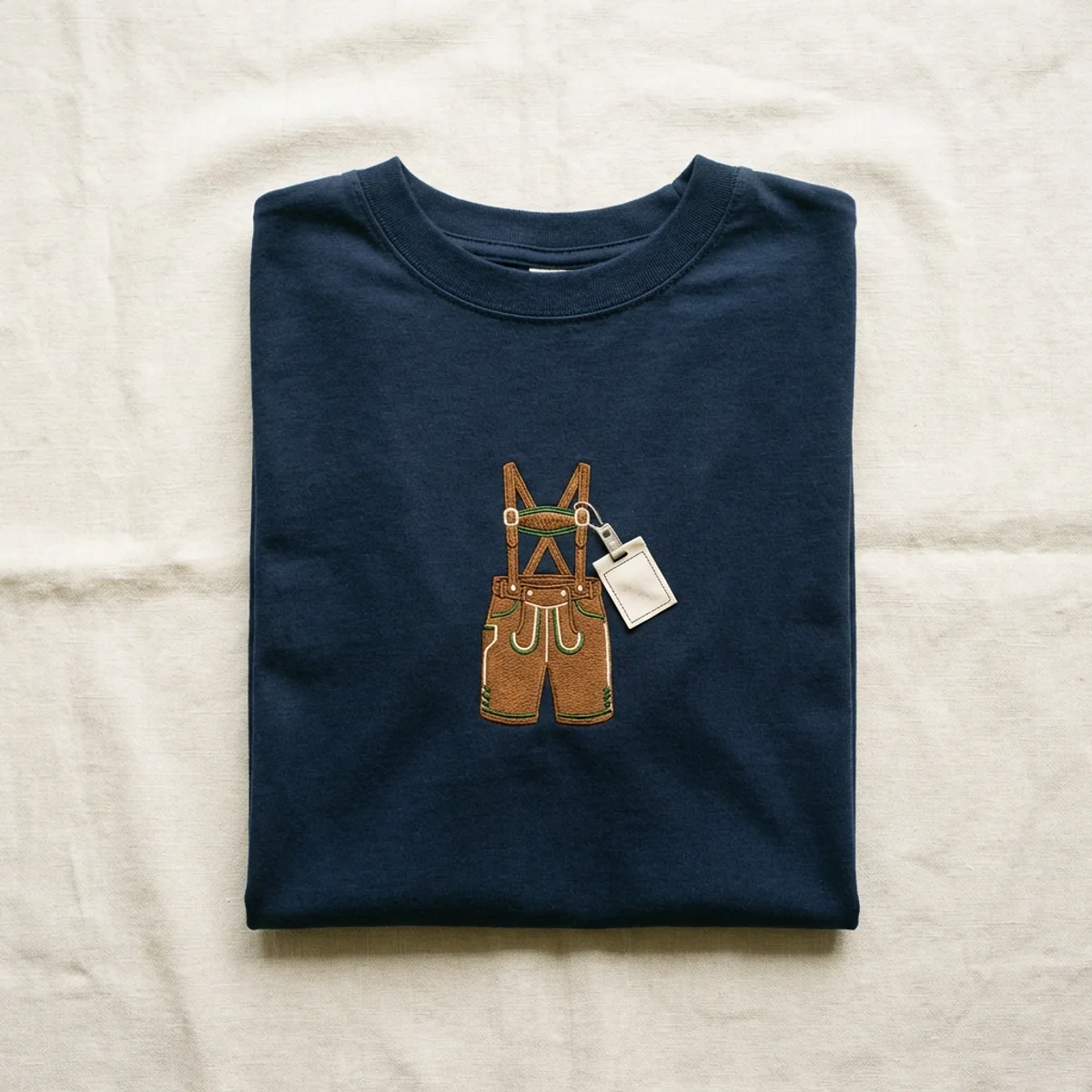 ‘Lederhosen With Press Pass’ Tee